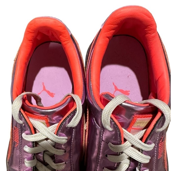 Puma x Sophia Webster Basket Metallic Sneakers Candy Princess Size 7.5 - Picture 4 of 9